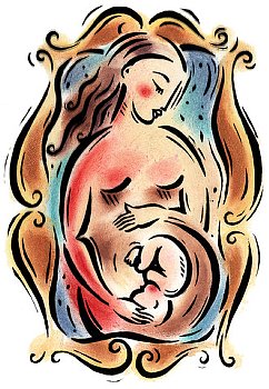 ► Как правильно дышать при схватках и потугах во время родов?