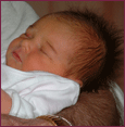 ► Фото малыша 2 дня после рождения