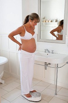 ► Прибавка в весе во время беременности