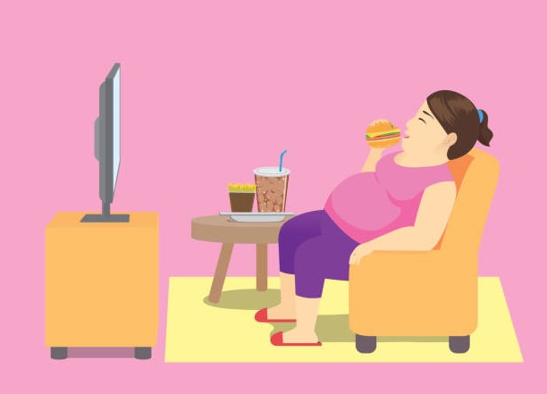► Телевизор – причина ожирения