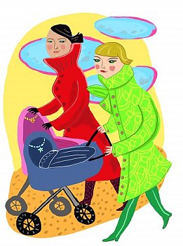 ► Как одеть новорожденного на прогулку: осенью, зимой, летом