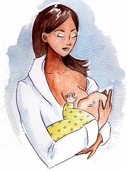 ► Как лечить простуду у мамы при грудном вскармливании